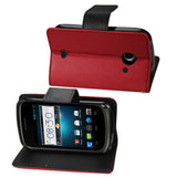 REIKO ZTE PRELUDE 2 3-IN-1 WALLET CASE IN RED