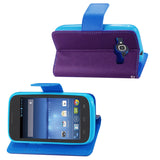 REIKO ZTE CONCORD 2 3-IN-1 WALLET CASE IN PURPLE