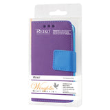 REIKO ZTE CONCORD 2 3-IN-1 WALLET CASE IN PURPLE