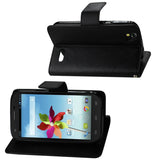 REIKO ZTE GRAND X 3-IN-1 WALLET CASE IN BLACK