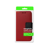 REIKO ZTE GRAND X MAX 3-IN-1 WALLET CASE IN RED