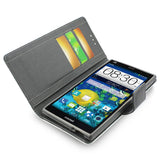REIKO ZTE GRAND X MAX 3-IN-1 WALLET CASE IN WHITE