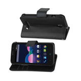 REIKO ZTE OBSIDIAN 3-IN-1 WALLET CASE IN BLACK