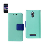 REIKO ZTE OBSIDIAN 3-IN-1 WALLET CASE IN GREEN