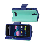 REIKO ZTE OBSIDIAN 3-IN-1 WALLET CASE IN GREEN