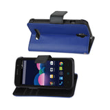 REIKO ZTE OBSIDIAN 3-IN-1 WALLET CASE IN NAVY