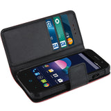 REIKO ZTE OBSIDIAN 3-IN-1 WALLET CASE IN RED