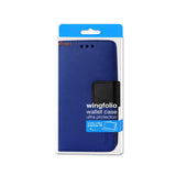 REIKO ZTE ZMAX 2 3-IN-1 WALLET CASE IN NAVY