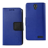 REIKO ZTE GRAND X3 3-IN-1 WALLET CASE IN NAVY