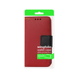 REIKO ZTE GRAND X3 3-IN-1 WALLET CASE IN RED