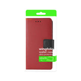 REIKO ZTE GRAND X MAX 2 3-IN-1 WALLET CASE IN RED