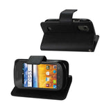 REIKO ZTE PRELUDE 3-IN-1 WALLET CASE IN BLACK