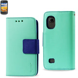 REIKO ZTE PRELUDE 3-IN-1 WALLET CASE IN GREEN