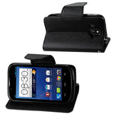 REIKO ZTE OVERTURE 3-IN-1 WALLET CASE IN BLACK
