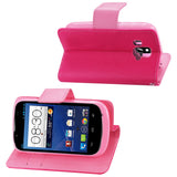 REIKO ZTE OVERTURE 3-IN-1 WALLET CASE IN HOT PINK
