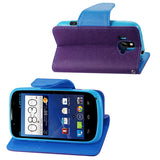 REIKO ZTE OVERTURE 3-IN-1 WALLET CASE IN PURPLE