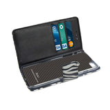 REIKO IPHONE 6 PLUS 3-IN-1 ANIMAL ZEBRA PRINT WALLET CASE IN BLACK