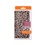 REIKO SAMSUNG GALAXY NOTE 4 3-IN-1 ANIMAL LEOPARD PRINT WALLET CASE IN HOT PINK