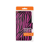 REIKO SAMSUNG GALAXY S6 EDGE 3-IN-1 ANIMAL ZEBRA PRINT WALLET CASE IN HOT PINK