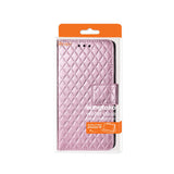 REIKO SAMSUNG GALAXY S6 EDGE PLUS RHOMBUS WALLET CASE IN PINK