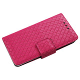 REIKO SAMSUNG GALAXY NOTE EDGE BRAIDED WALLET CASE IN HOT PINK
