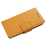 REIKO SAMSUNG GALAXY NOTE 4 BRAIDED WALLET CASE IN YELLOW