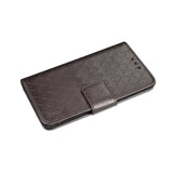 REIKO SAMSUNG GALAXY S5 RHOMBUS WALLET CASE IN BROWN