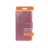 REIKO SAMSUNG GALAXY S5 RHOMBUS WALLET CASE IN HOT PINK