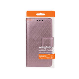 REIKO SAMSUNG GALAXY S5 RHOMBUS WALLET CASE IN PINK