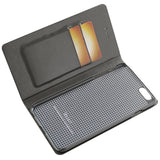 REIKO IPHONE 6 PLUS FLIP FOLIO CASE WITH CARD HOLDER IN GRAY