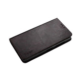 REIKO NOKIA LUMIA 635 FLIP FOLIO CASE WITH CARD HOLDER IN BROWN