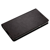 REIKO SAMSUNG GALAXY NOTE 3 FLIP FOLIO CASE WITH CARD HOLDER IN BROWN