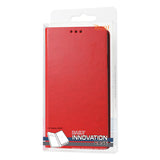 REIKO SAMSUNG GALAXY NOTE 3 FLIP FOLIO CASE WITH CARD HOLDER IN RED