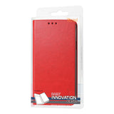 REIKO SAMSUNG GALAXY S5 FLIP FOLIO CASE WITH CARD HOLDER IN RED