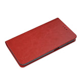 REIKO SAMSUNG GALAXY S6 FLIP FOLIO CASE WITH CARD HOLDER IN RED