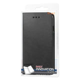 REIKO ZTE GRAND X FLIP FOLIO CASE WITH CARD HOLDER IN BLACK