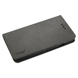 REIKO ZTE GRAND X FLIP FOLIO CASE WITH CARD HOLDER IN GRAY