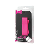REIKO SAMSUNG GALAXY S5 FLIP FOLIO BOW WALLET CASE IN BLACK HOT PINK
