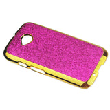 REIKO MOTOROLA MOTO E (2015) JEWELRY SLIM KARAT GLITTER CASE IN PINK