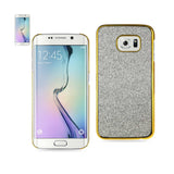 REIKO SAMSUNG GALAXY S6 EDGE JEWELRY SLIM KARAT GLITTER CASE IN SILVER