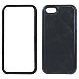 REIKO IPHONE SE/ 5S/ 5 HOLSTER COMBO CASE WITH KICKSTAND IN BLACK