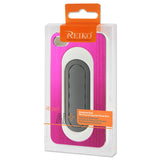 REIKO IPHONE 4/4S ALUMINUM CASE WITH BEND BACK KICKSTAND IN HOT PINK WHITE