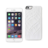 REIKO IPHONE 6 PLUS/ 6S PLUS HIDDEN MIRROR WALLET CASE WITH KICKSTAND FUNCTION IN WHITE