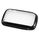 REIKO BLACKBERRY CURVE 8530 FRAME CLEAR BACK CASE IN BLACK