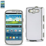 REIKO SAMSUNG GALAXY S3 SLIM COMMUTE CASE IN WHITE GRAY