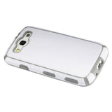 REIKO SAMSUNG GALAXY S3 SLIM COMMUTE CASE IN WHITE GRAY
