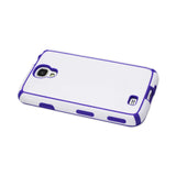 REIKO SAMSUNG GALAXY S4 SLIM COMMUTE CASE IN PURPLE WHITE