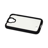 REIKO SAMSUNG GALAXY S4 FRAME CASE WITH CLEAR BACK COVER IN BLACK