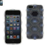 REIKO IPHONE 5/5S/SE JELLY HEXAGON GEL CASE IN CLEAR