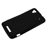 REIKO ZTE MAX JELLY SILICONE GEL CASE IN BLACK